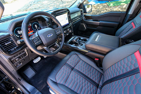 2024 Shelby F150 Interior Images